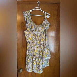 NWOT Bar III One Shoulder Dress size XL